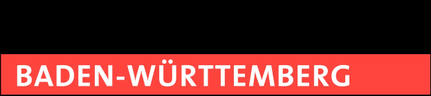 Schwarzes und rotes Textlogo für Swr Aktuell Baden-Württemberg auf einem weißen Hintergrund.